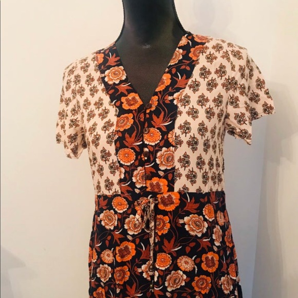 Floral BOHO Maxi Dress - Picture 4 of 9